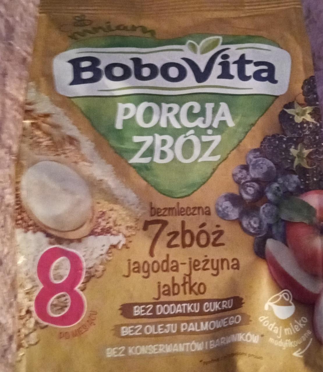 Zdjęcia - boboVita bezmleczna 7 zbóż jagoda jeżyna jabłko