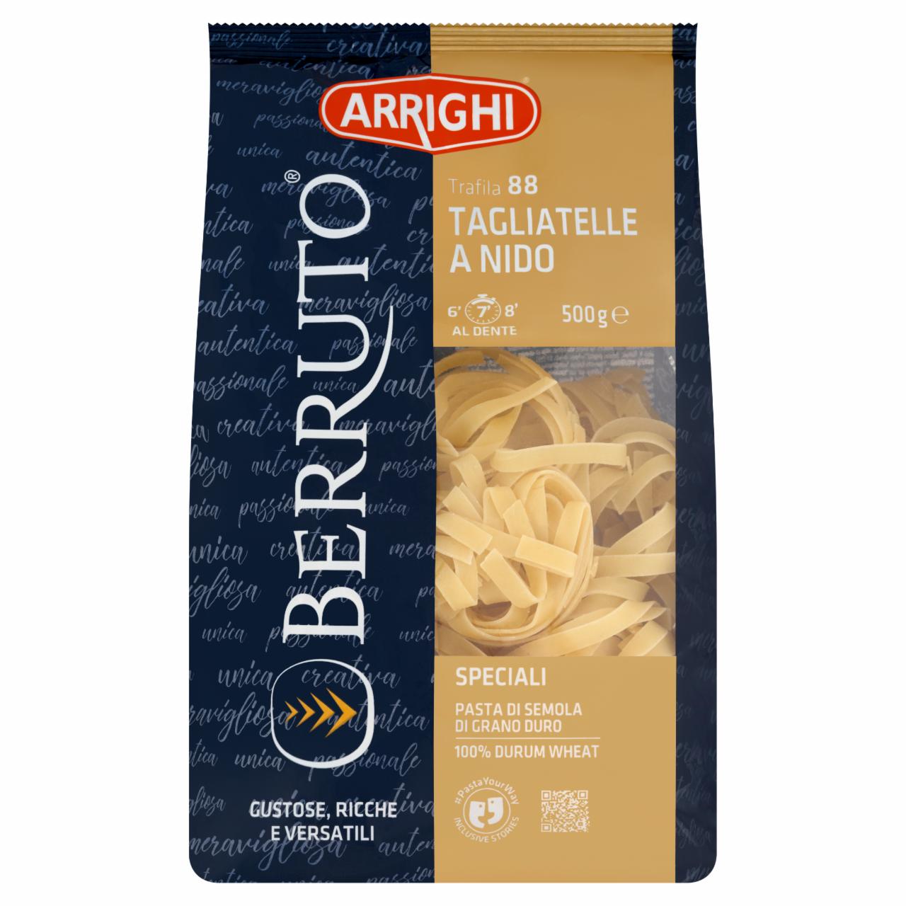 Zdjęcia - Arrighi Oberruto Makaron tagliatelle a nido 500 g