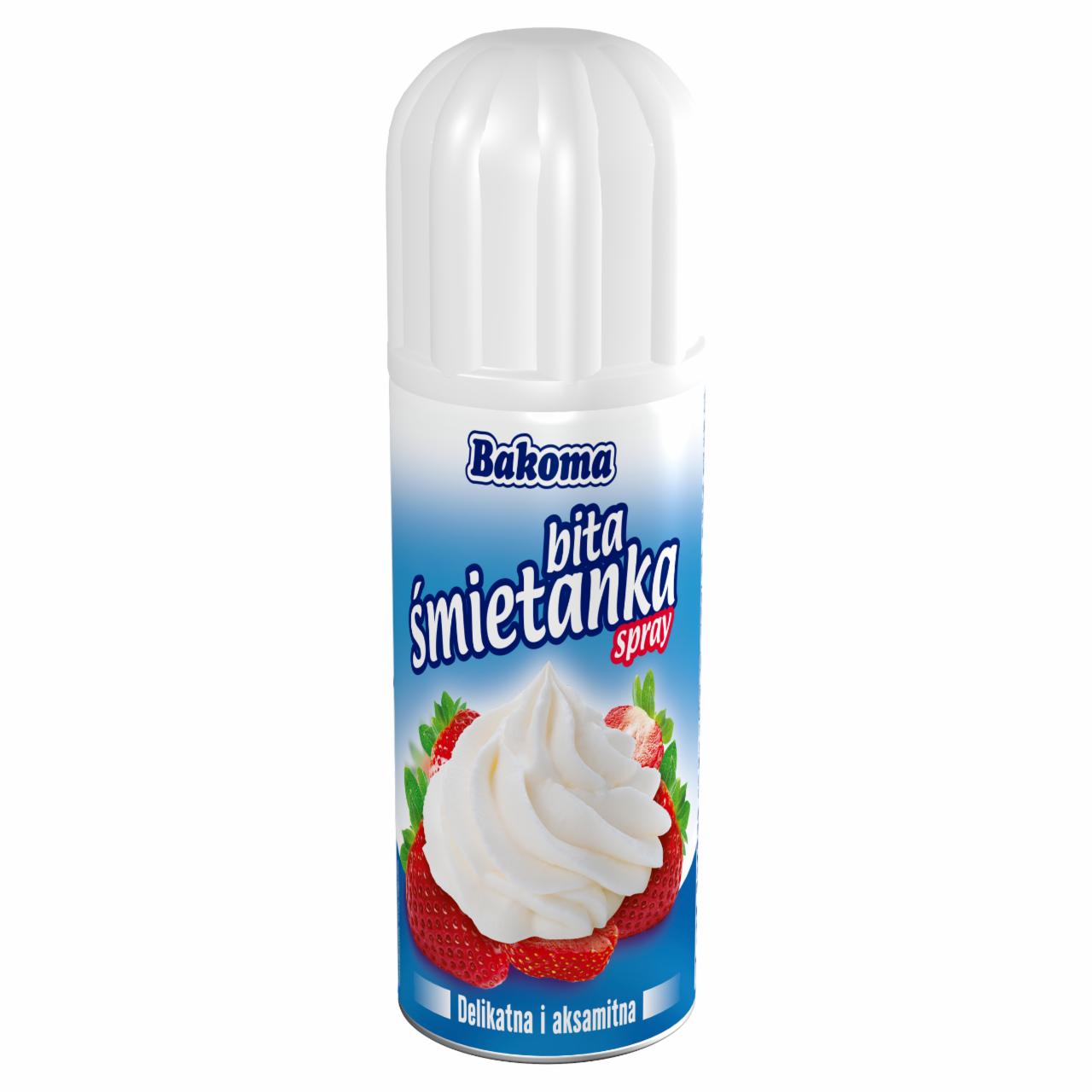 Zdjęcia - Bakoma Bita śmietanka spray 150 g