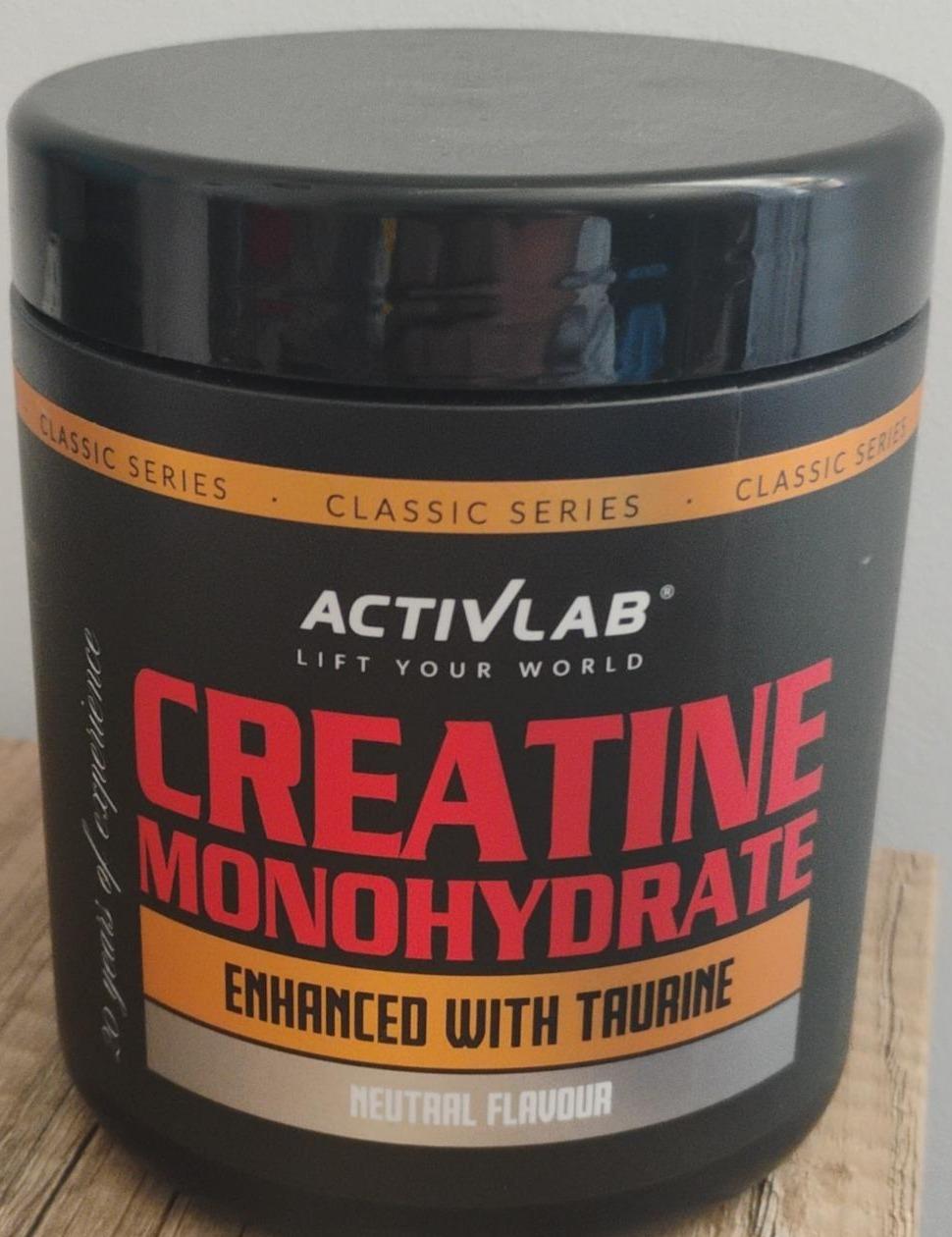 Zdjęcia - Creatine monohydrate enhanced with taurine neutral flavour Activlab