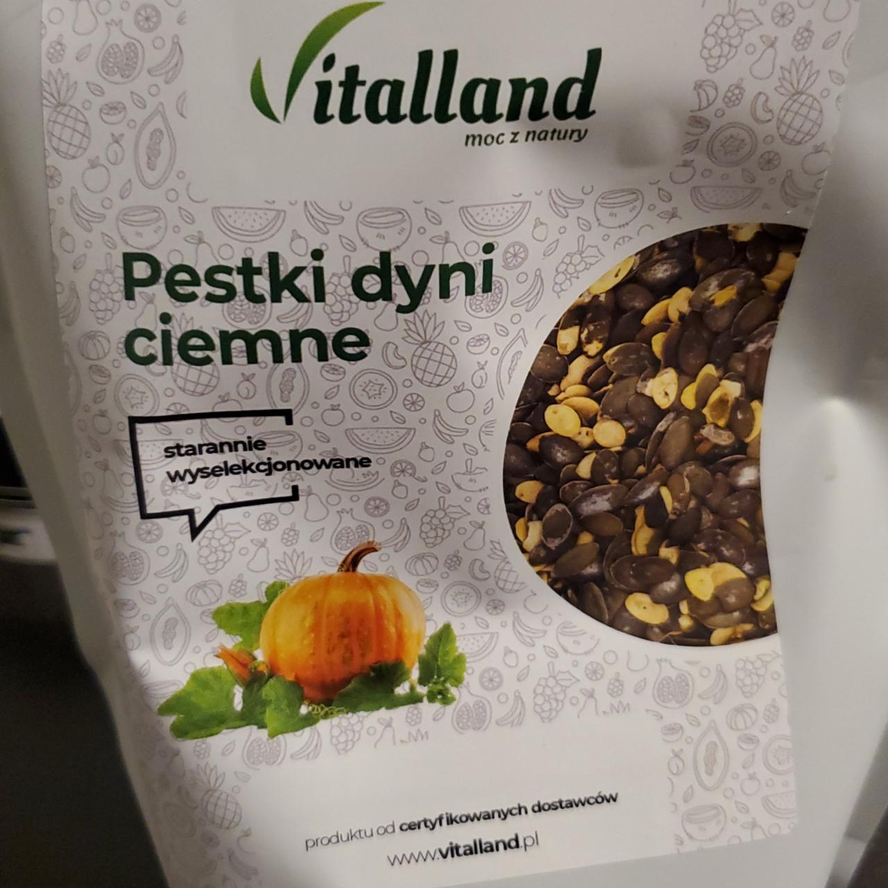 Zdjęcia - pestki dyni ciemne Vitalland