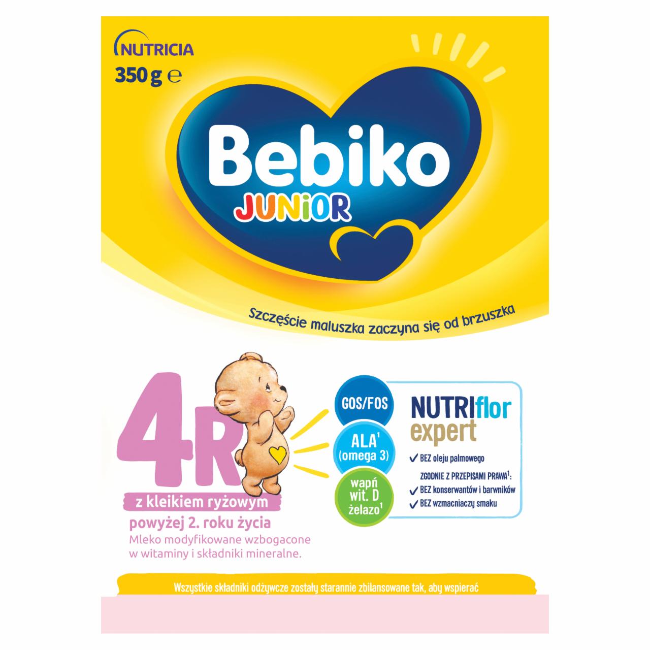 Zdjęcia - Bebiko Junior 4R Mleko modyfikowane dla dzieci powyżej 2. roku życia 350 g