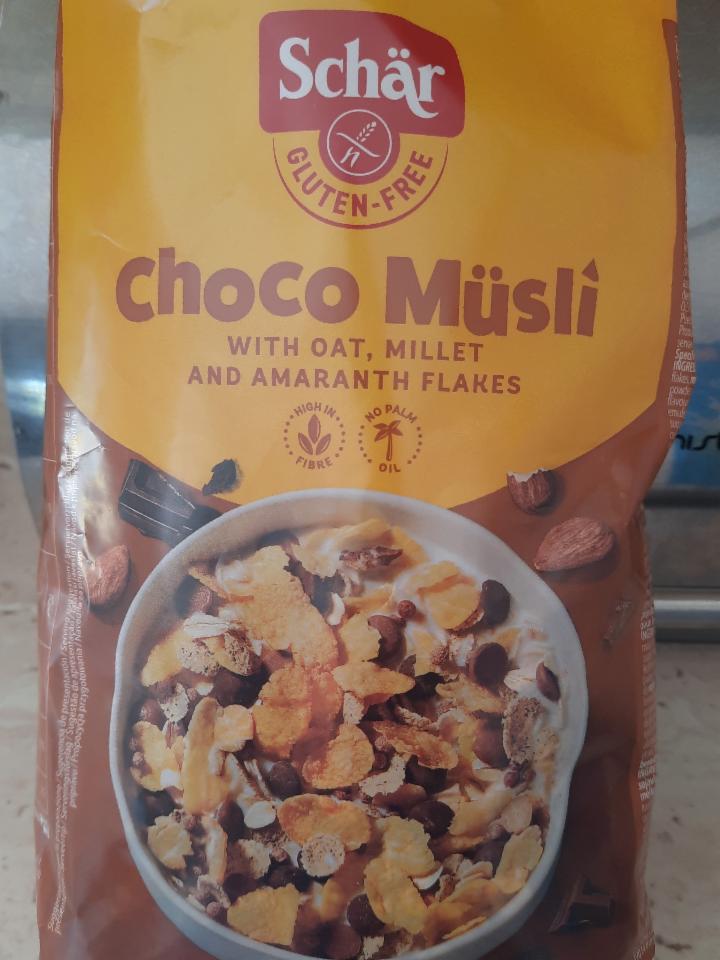 Zdjęcia - Schär Choco Müsli bezglutenowe musli