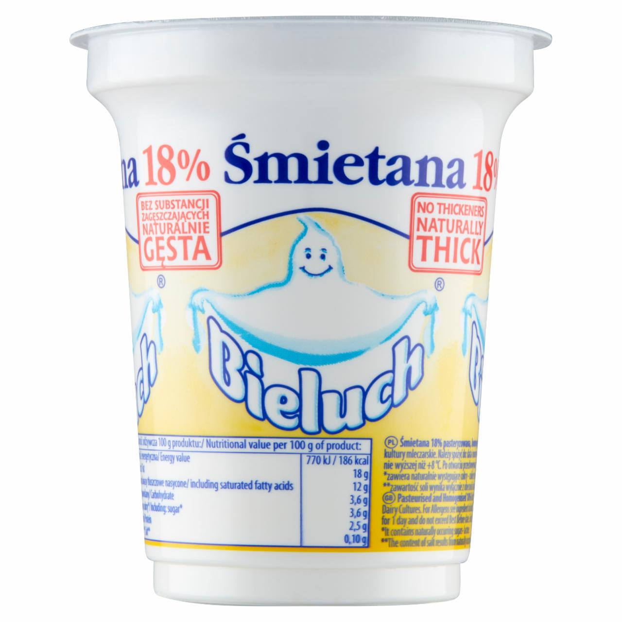 Zdjęcia - Bieluch Śmietana 18% 330 g