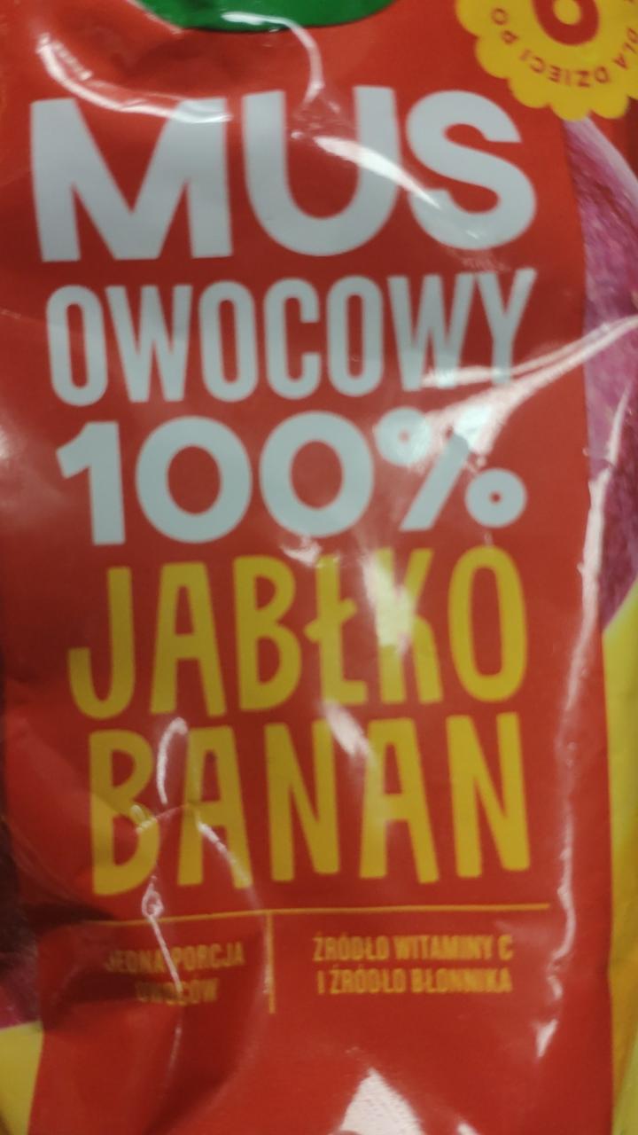 Zdjęcia - Mus owocowy 100% jabko banan