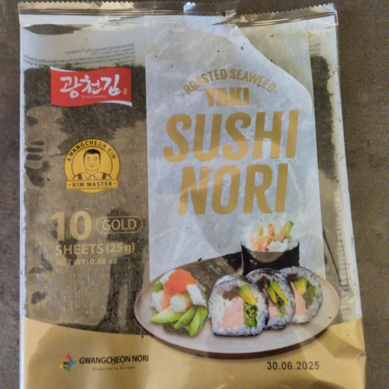 Zdjęcia - Yaki Sushi Nori Gold Kwangcheonkim