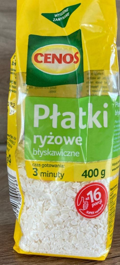 Zdjęcia - Płatki ryżowe błyskawiczne Cenos