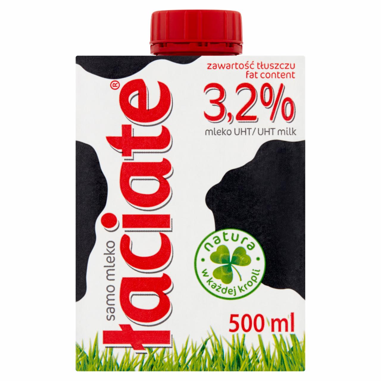 Zdjęcia - Mleko UHT 3,2 % Łaciate