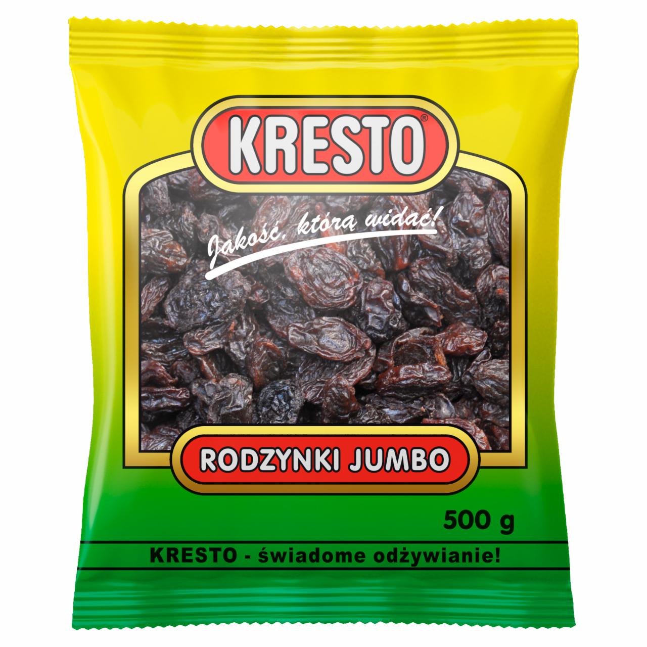 Zdjęcia - KRESTO Rodzynki Jumbo 500 g