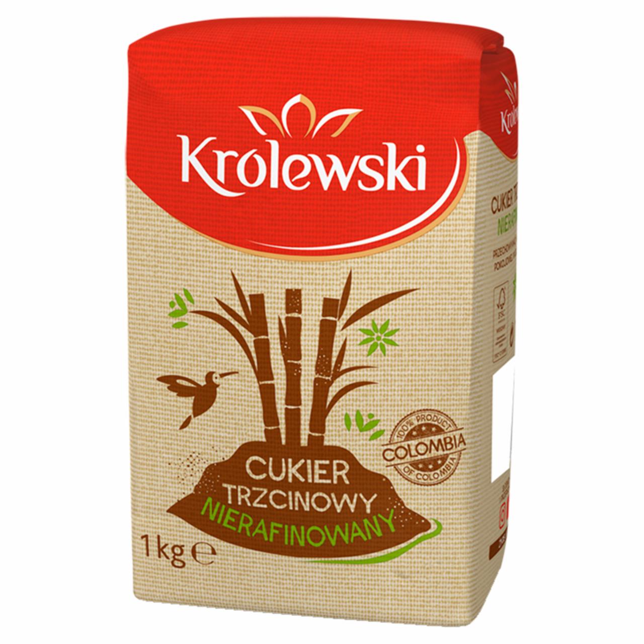 Zdjęcia - Cukier Królewski Cukier trzcinowy nierafinowany 1 kg