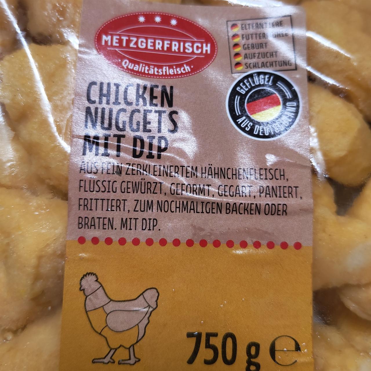 Zdjęcia - Chicken nuggets mit dip Metzgerfrisch