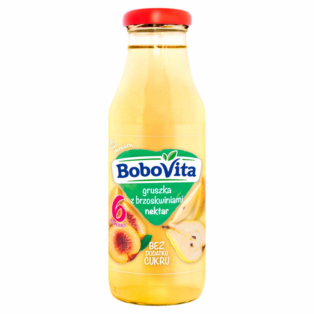 Zdjęcia - BoboVita Nektar gruszka z brzoskwiniami po 6 miesiącu 300 ml