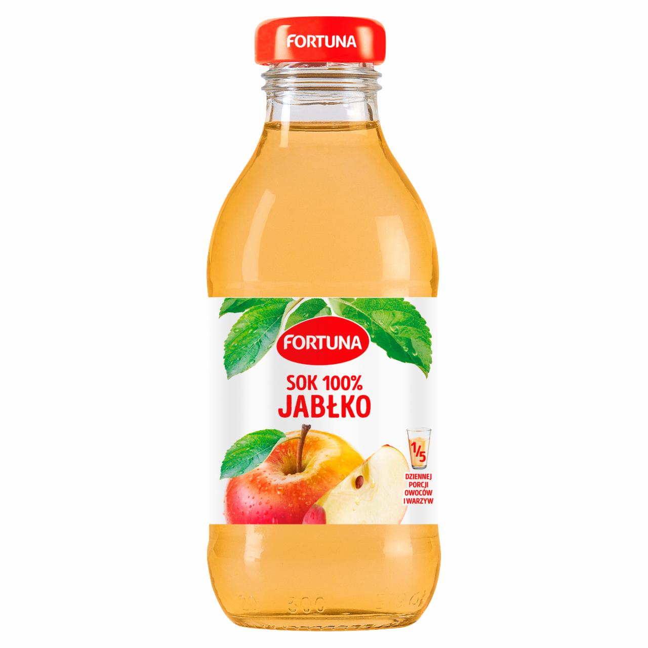 Zdjęcia - Fortuna Sok 100% jabłko 300 ml