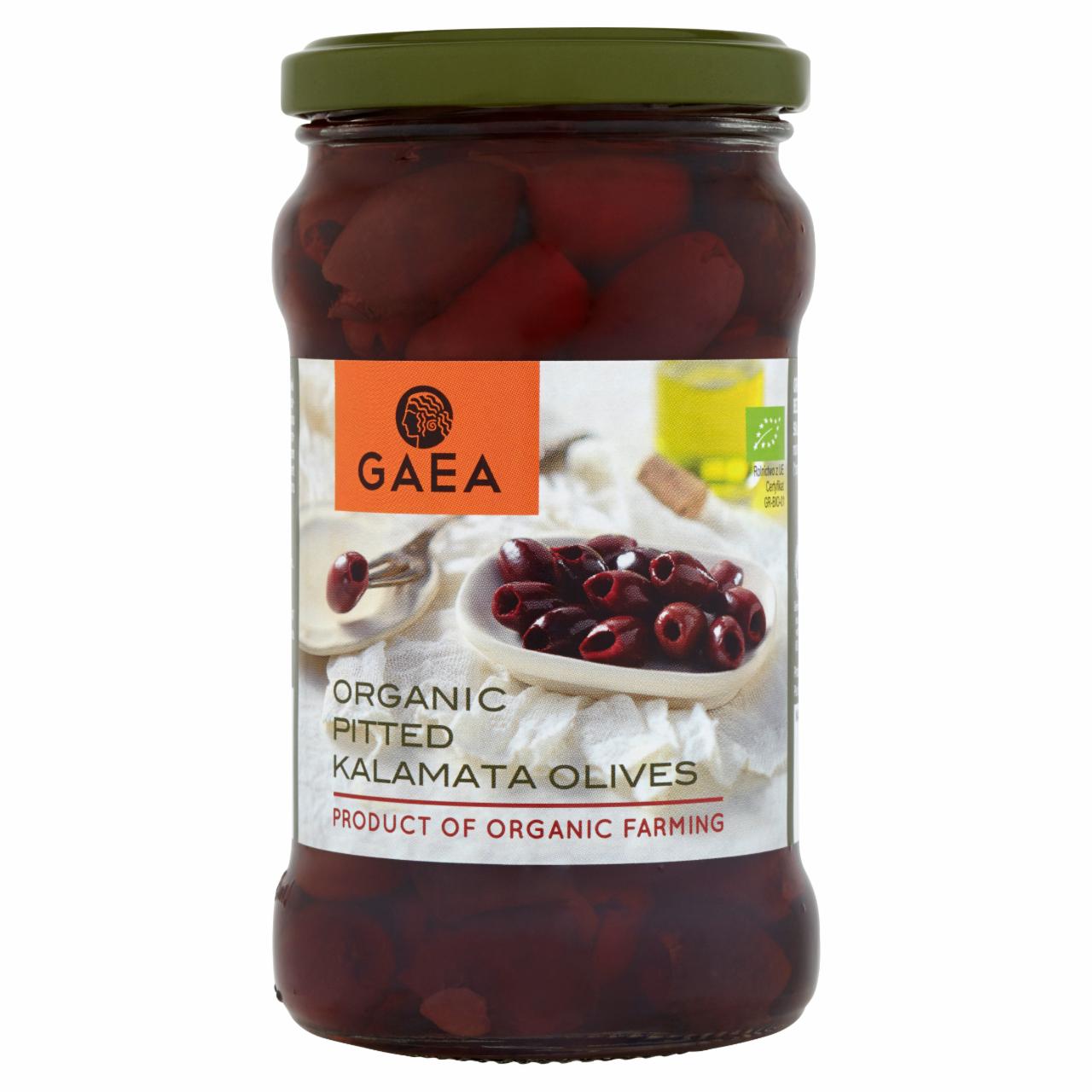 Zdjęcia - Gaea Organiczne oliwki Kalamata bez pestek