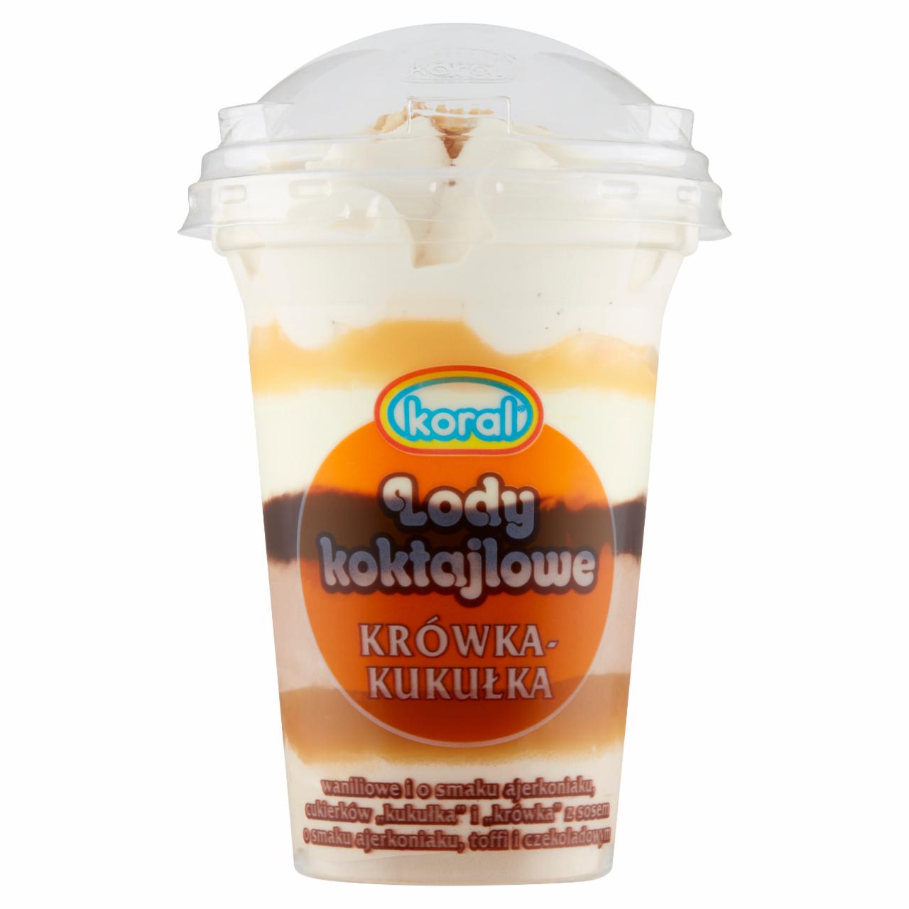 Zdjęcia - Lody koktajlowe krówka-kukułka 400 ml Koral