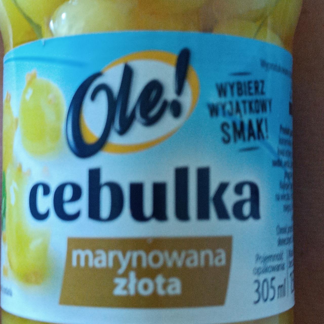 Zdjęcia - Cebulka marynowana złota Ole!