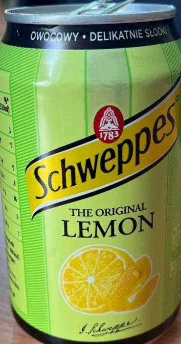 Zdjęcia - Schweppes Bitter Lemon Napój gazowany 330 ml