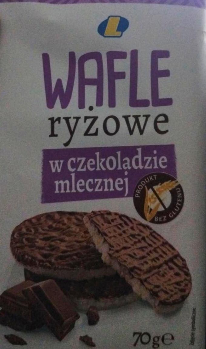 Zdjęcia - wafle ryżowe w czekoladzie mlecznej Lewiatan