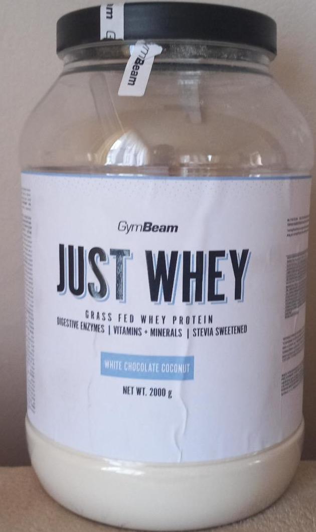 Zdjęcia - Just Whey white chocolate coconut GymBeam