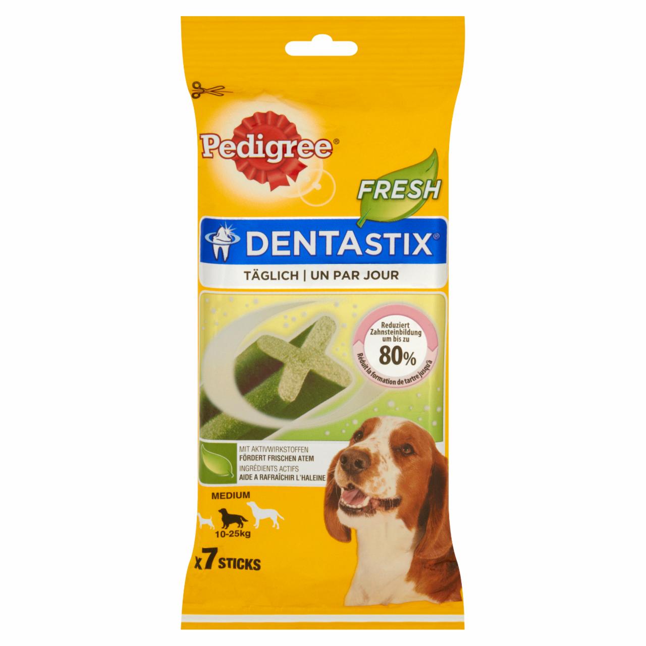 Zdjęcia - Pedigree DentaStix Fresh Medium Karma uzupełniająca 180 g (7 sztuk)