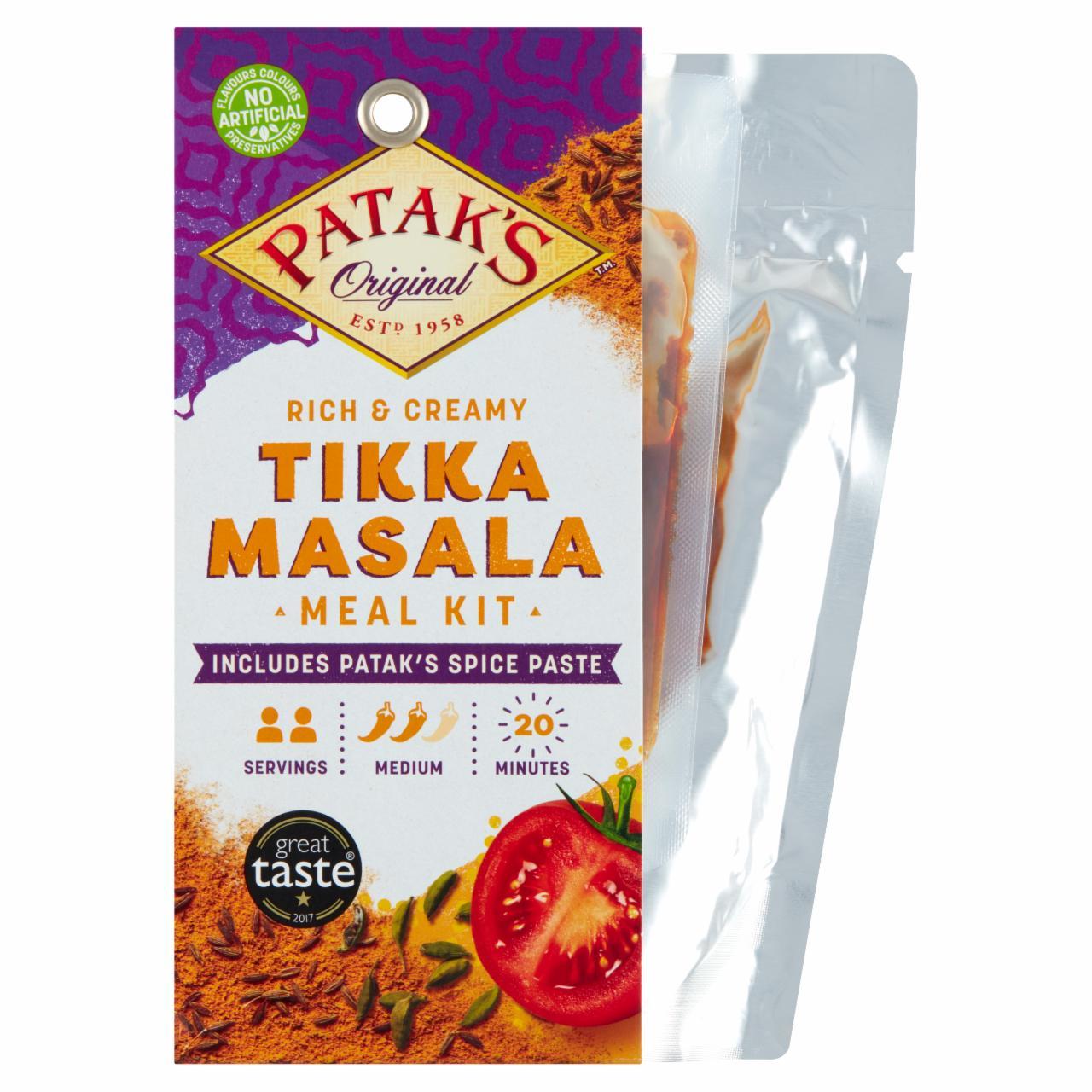 Zdjęcia - Patak's Zestaw Tikka Masala do przygotowania dania w stylu indyjskim 313 g