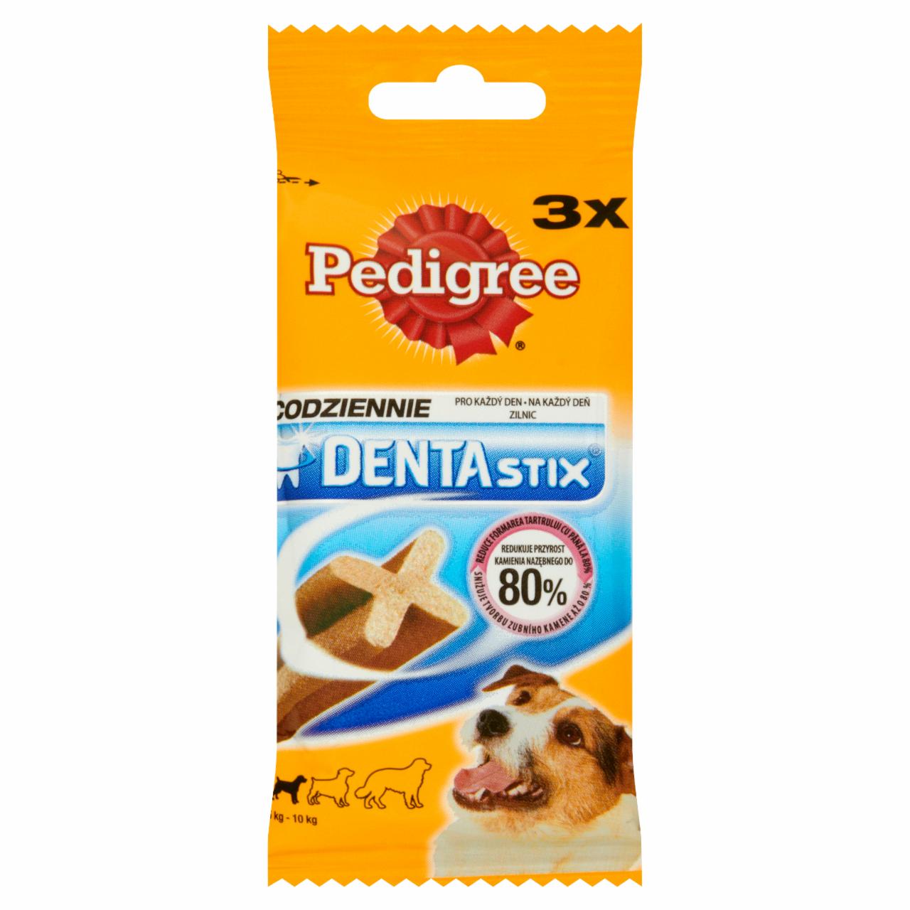 Zdjęcia - Pedigree DentaStix Karma uzupełniająca 45 g (3 sztuki)