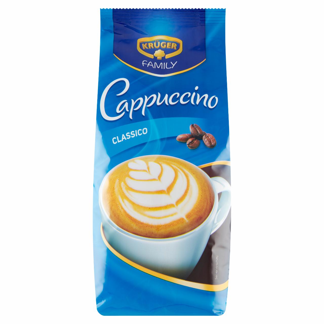 Zdjęcia - Krüger Family Cappuccino Classico Napój w proszku z kawą rozpuszczalną 500 g