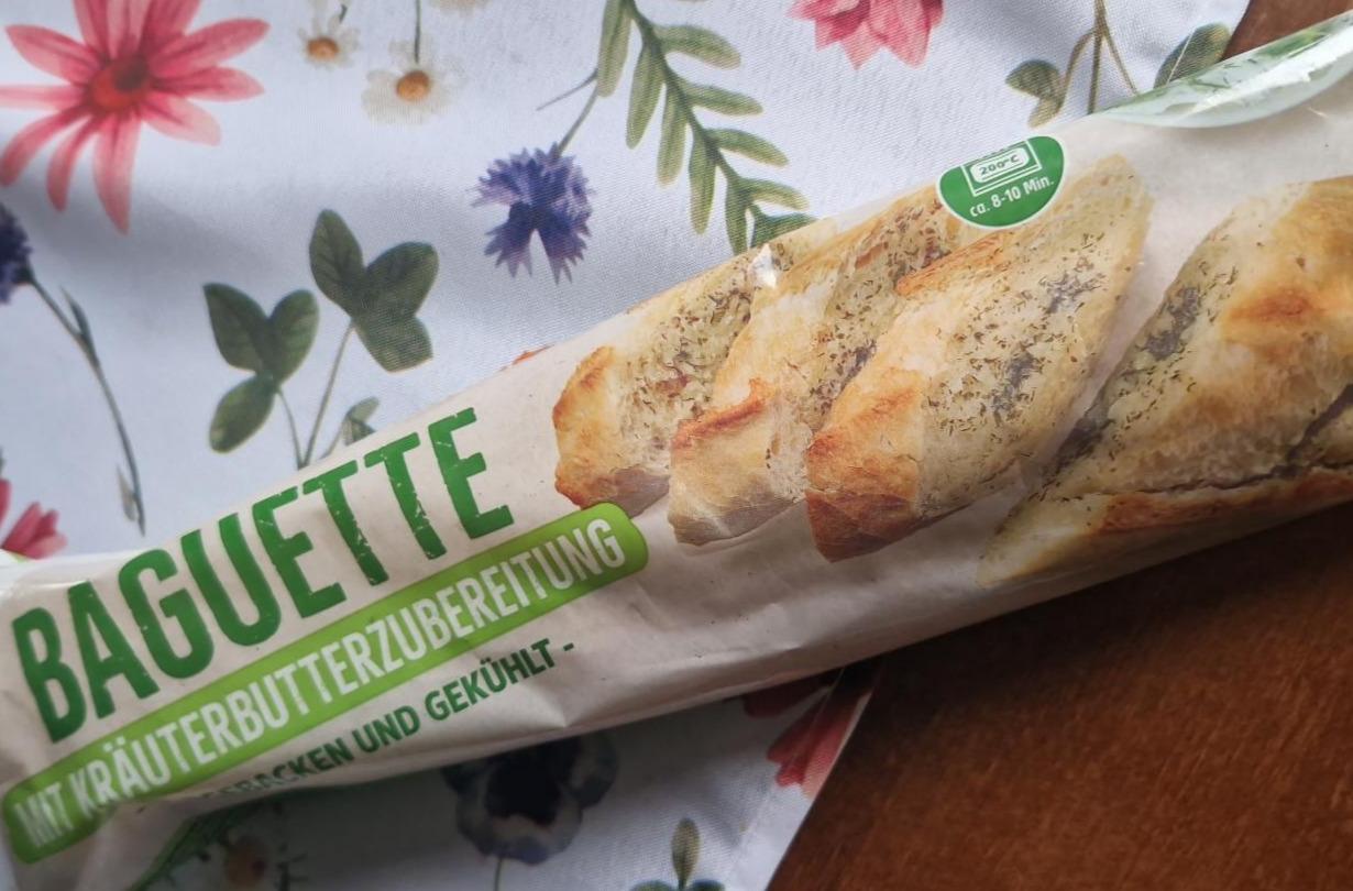 Zdjęcia - Baguette mit Krauterbutterzubereitung K-classic