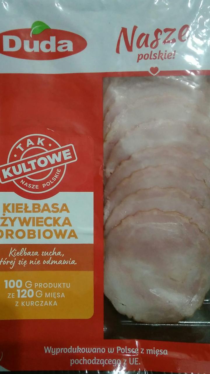 Zdjęcia - Kiełbasa żywiecka drobiowa Duda