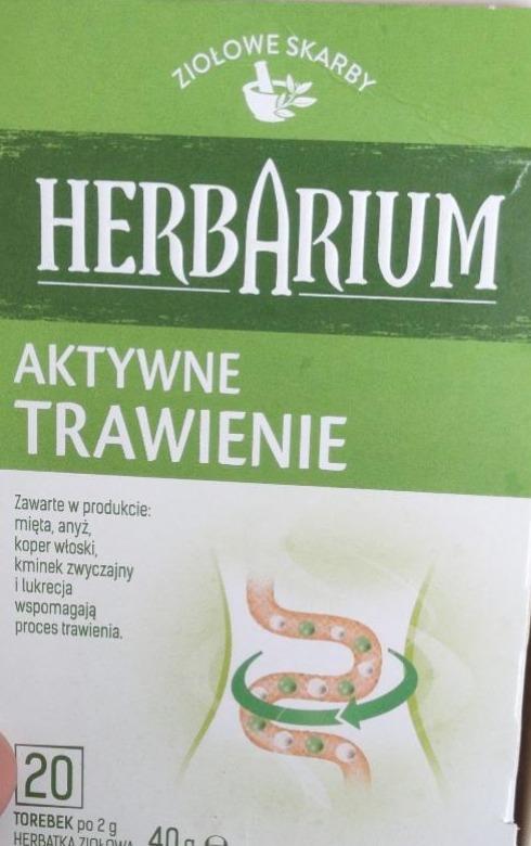 Zdjęcia - Herbata aktywne trawienie Herbarium