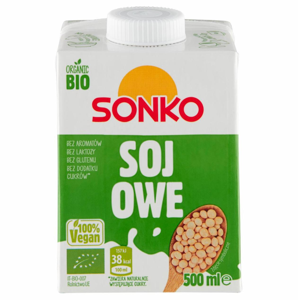 Zdjęcia - Sonko Bio Napój sojowy 500 ml