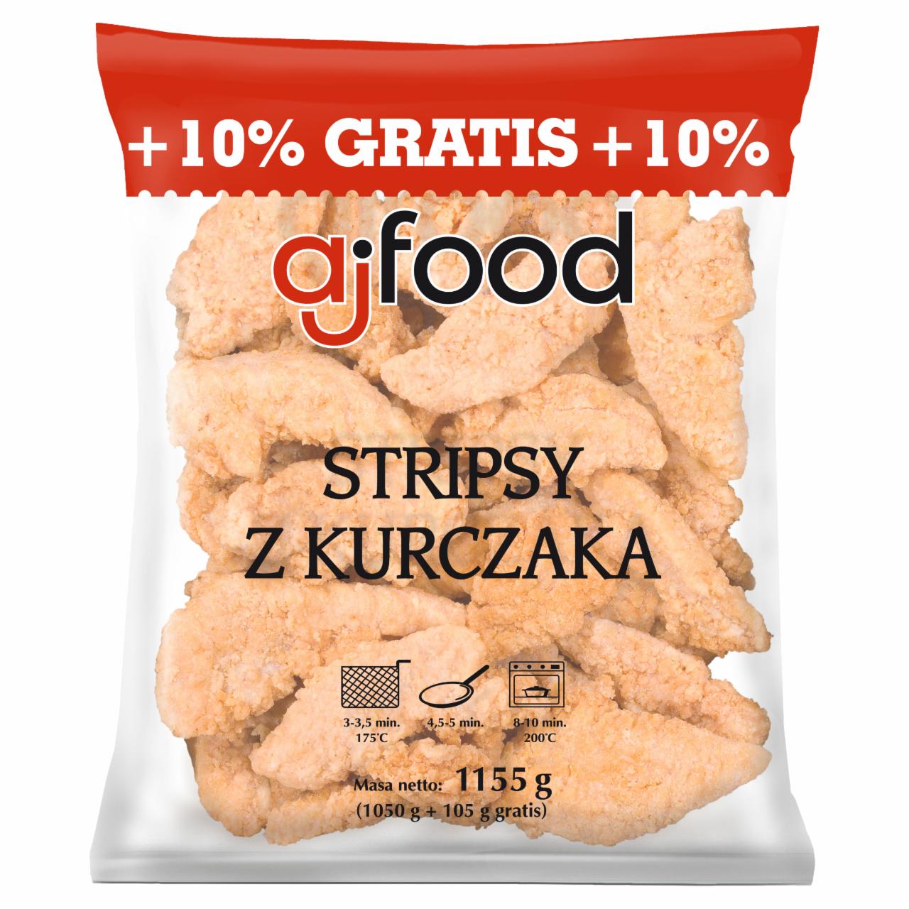 Zdjęcia - Stripsy z kurczaka aj food