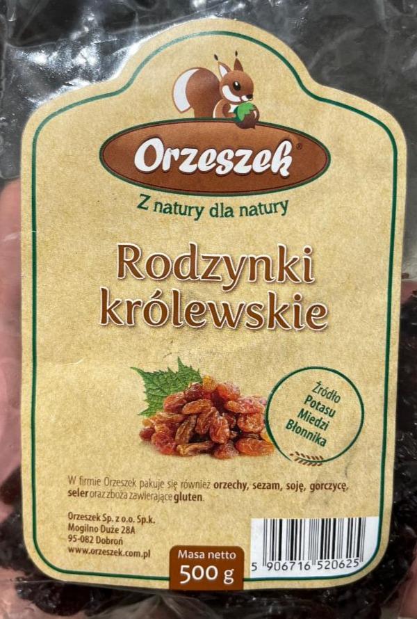 Zdjęcia - Rodzynki królewskie Orzeszek