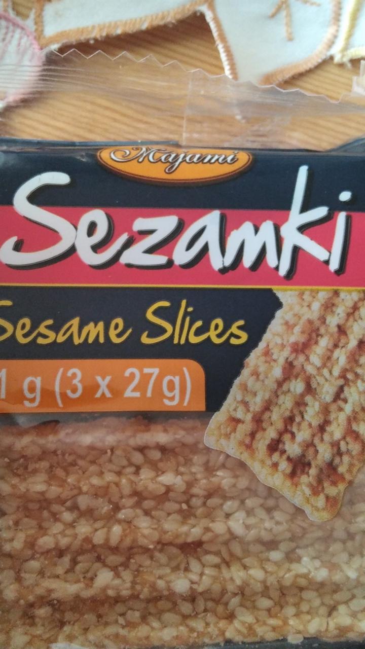 Zdjęcia - Sezamki sesame slices Majami