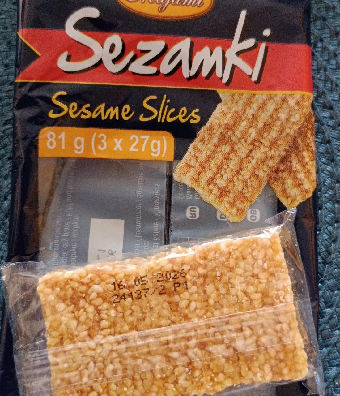 Zdjęcia - Sezamki sesame slices Majami