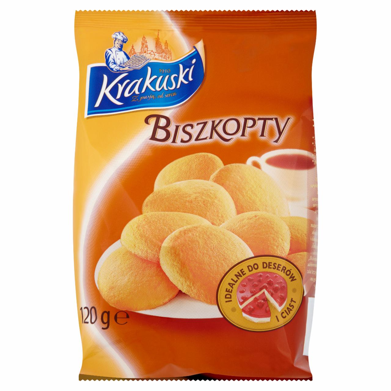 Zdjęcia - Krakuski Biszkopty 120 g