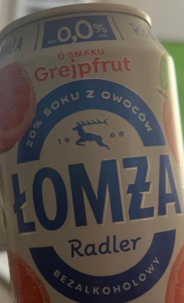 Zdjęcia - Radler o smaku grejpfrut Łomża