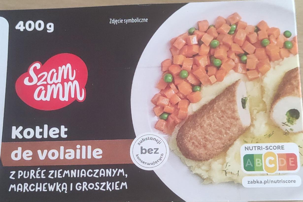 Zdjęcia - Kotlet de volaille Szam amm