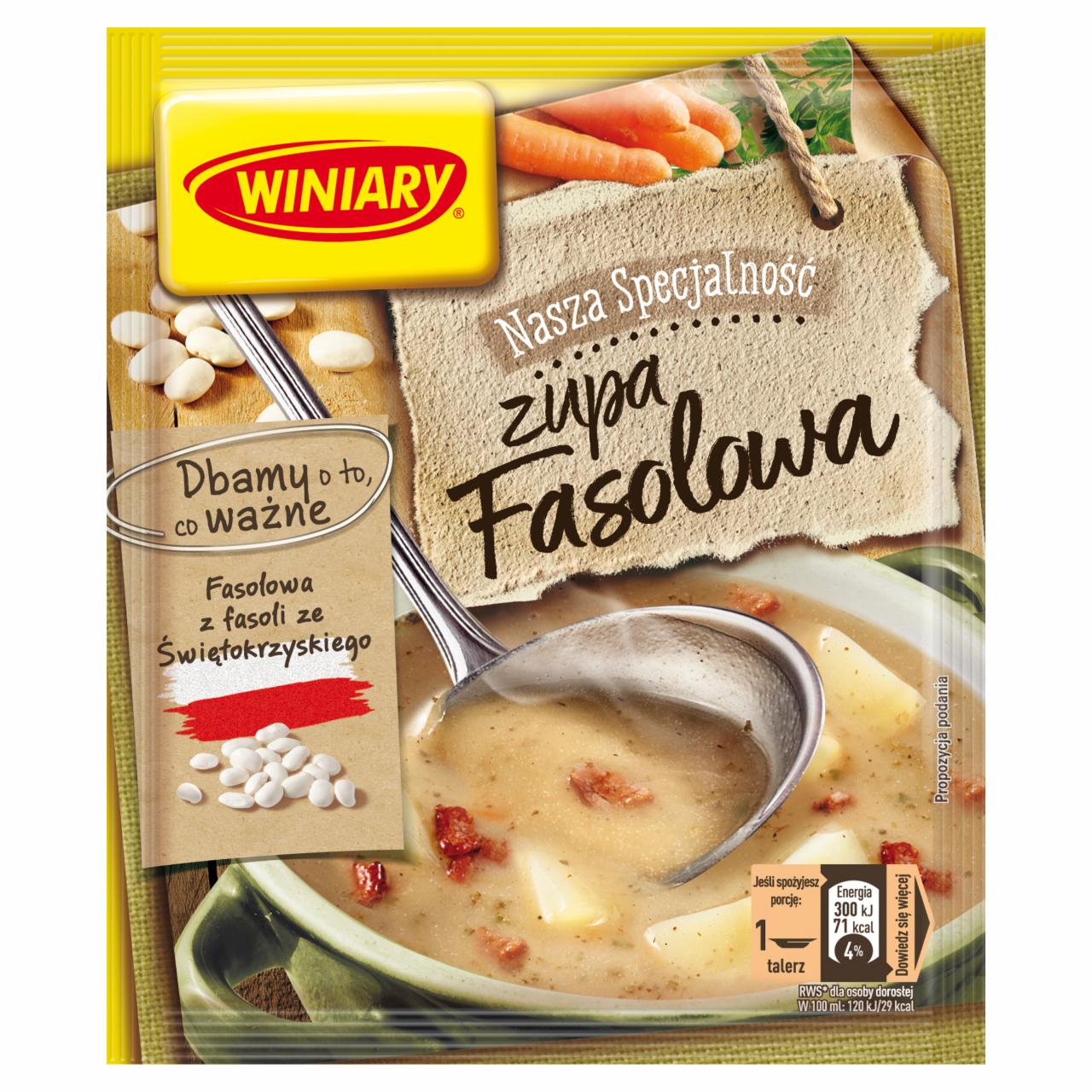 Zdjęcia - Winiary Nasza Specjalność Zupa fasolowa 63 g