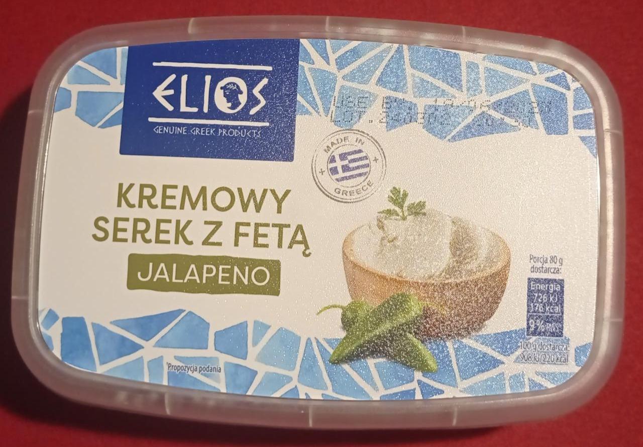 Zdjęcia - Kremowy serek z fetą Jalapeno Elios