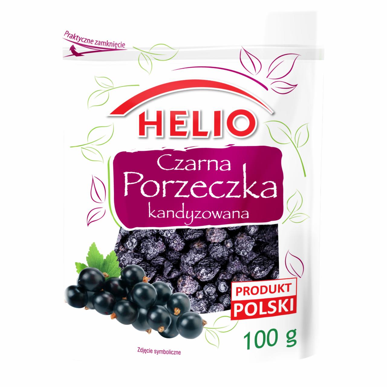 Zdjęcia - Helio Czarna porzeczka kandyzowana 100 g