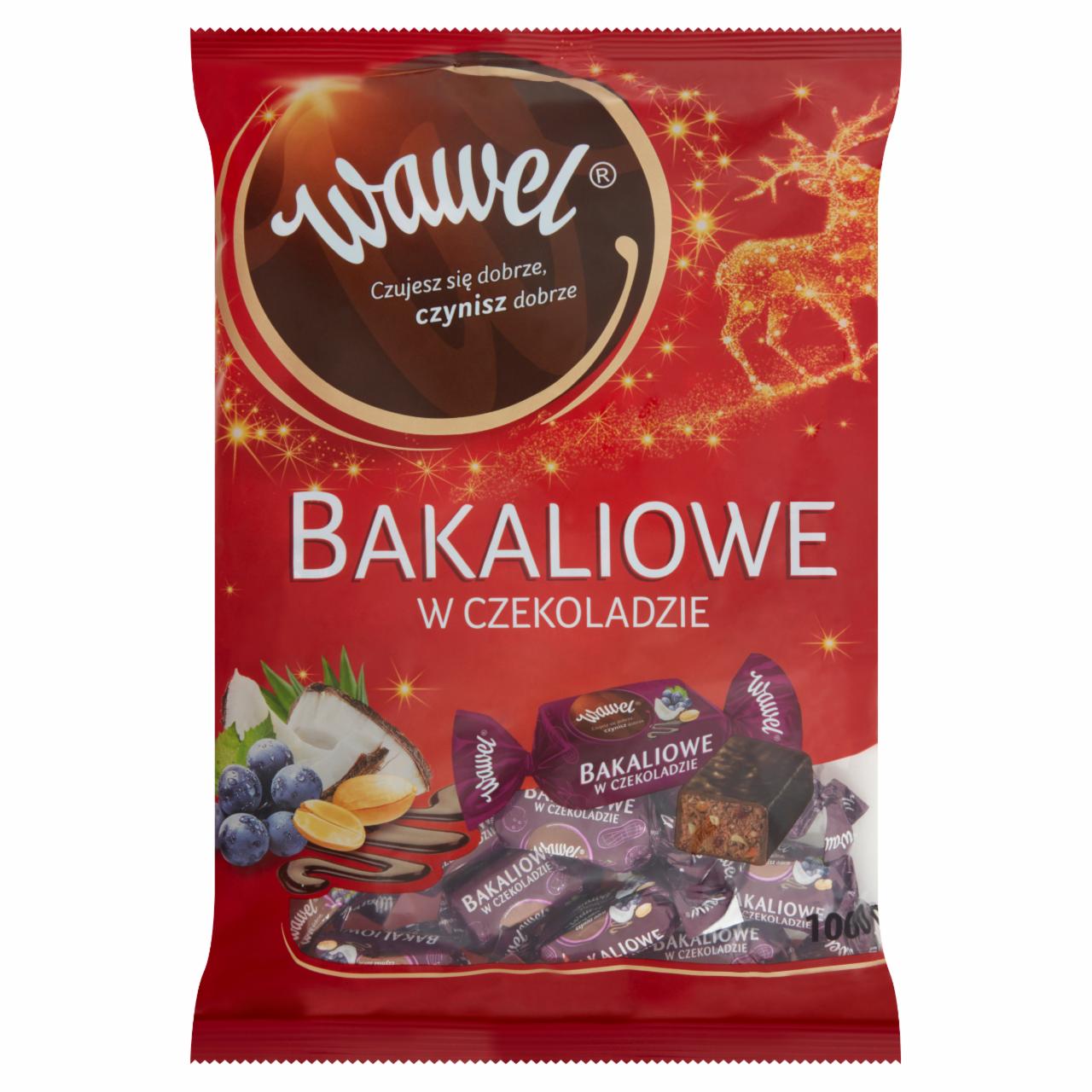 Zdjęcia - Wawel Cukierki bakaliowe w czekoladzie 1000 g