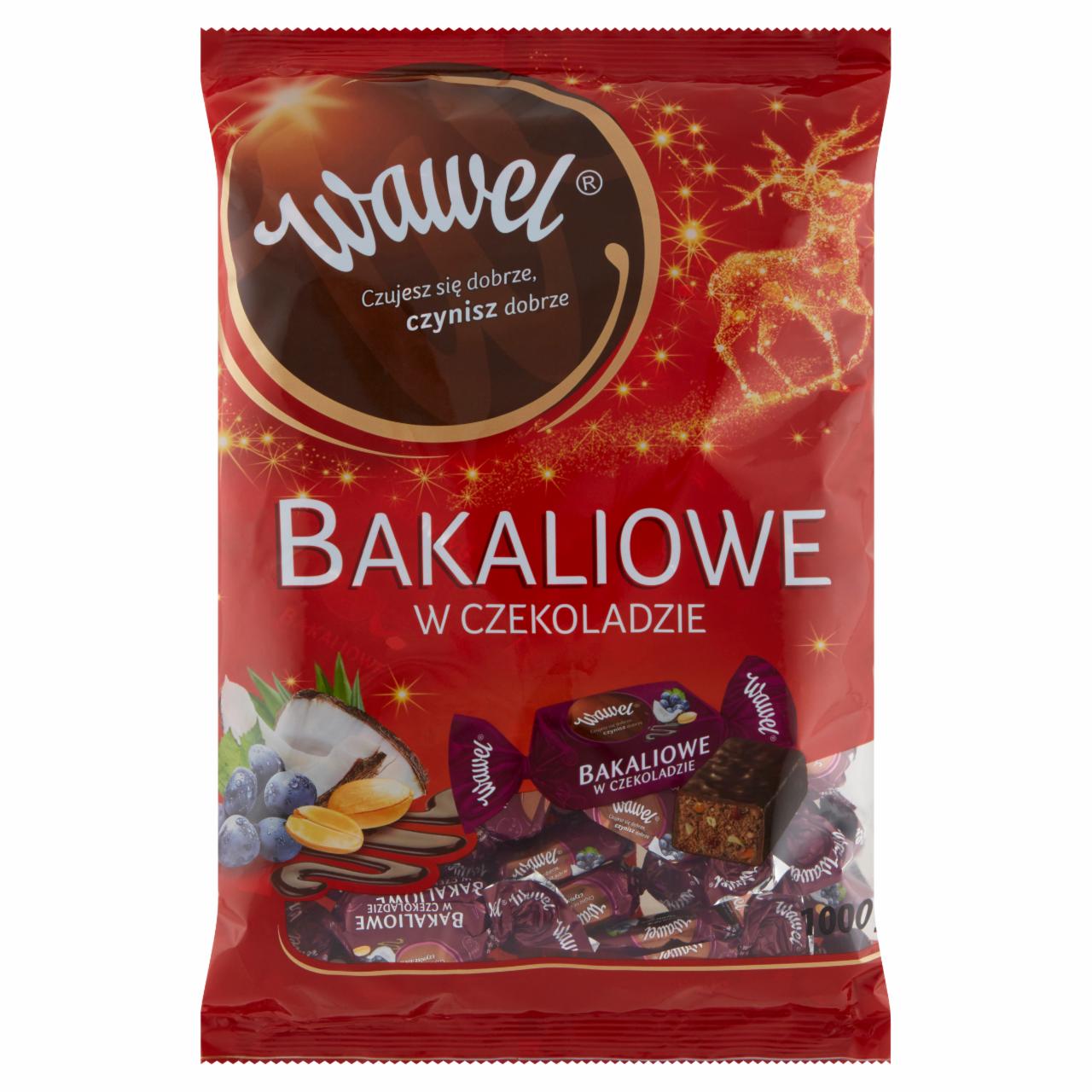 Zdjęcia - Wawel Cukierki bakaliowe w czekoladzie 1000 g