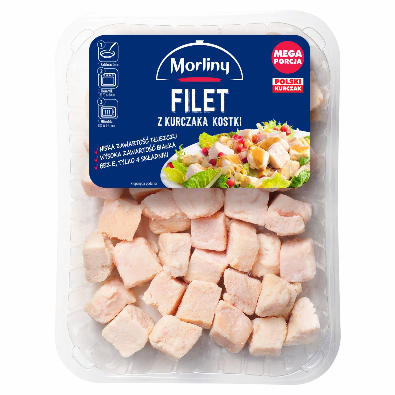 Zdjęcia - Morliny Filet z kurczaka kostki 350 g