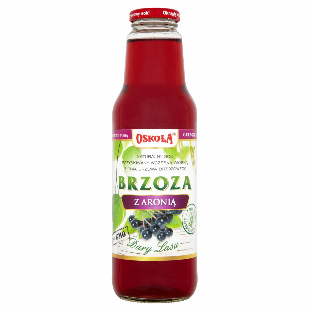 Zdjęcia - Oskoła Brzoza z aronią Naturalny sok 750 ml