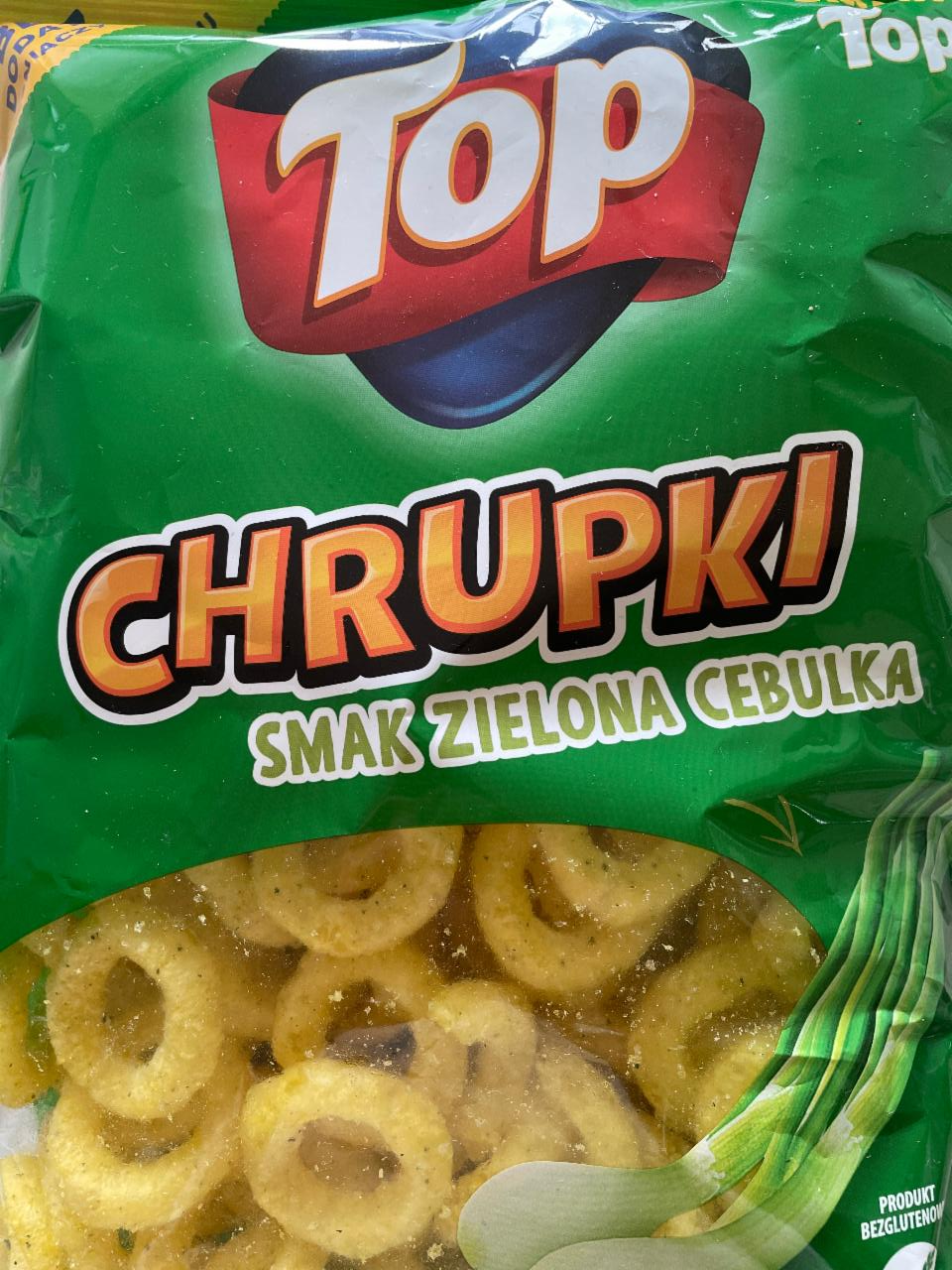 Zdjęcia - Chrupki smak zielona cebulka Top