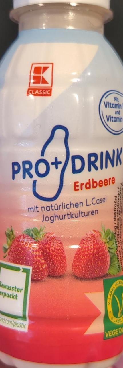 Zdjęcia - Pro+ drink erdbeere K-Classic