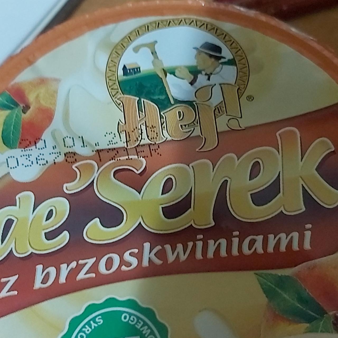 Zdjęcia - de’Serek z brzoskwiniami Hej!