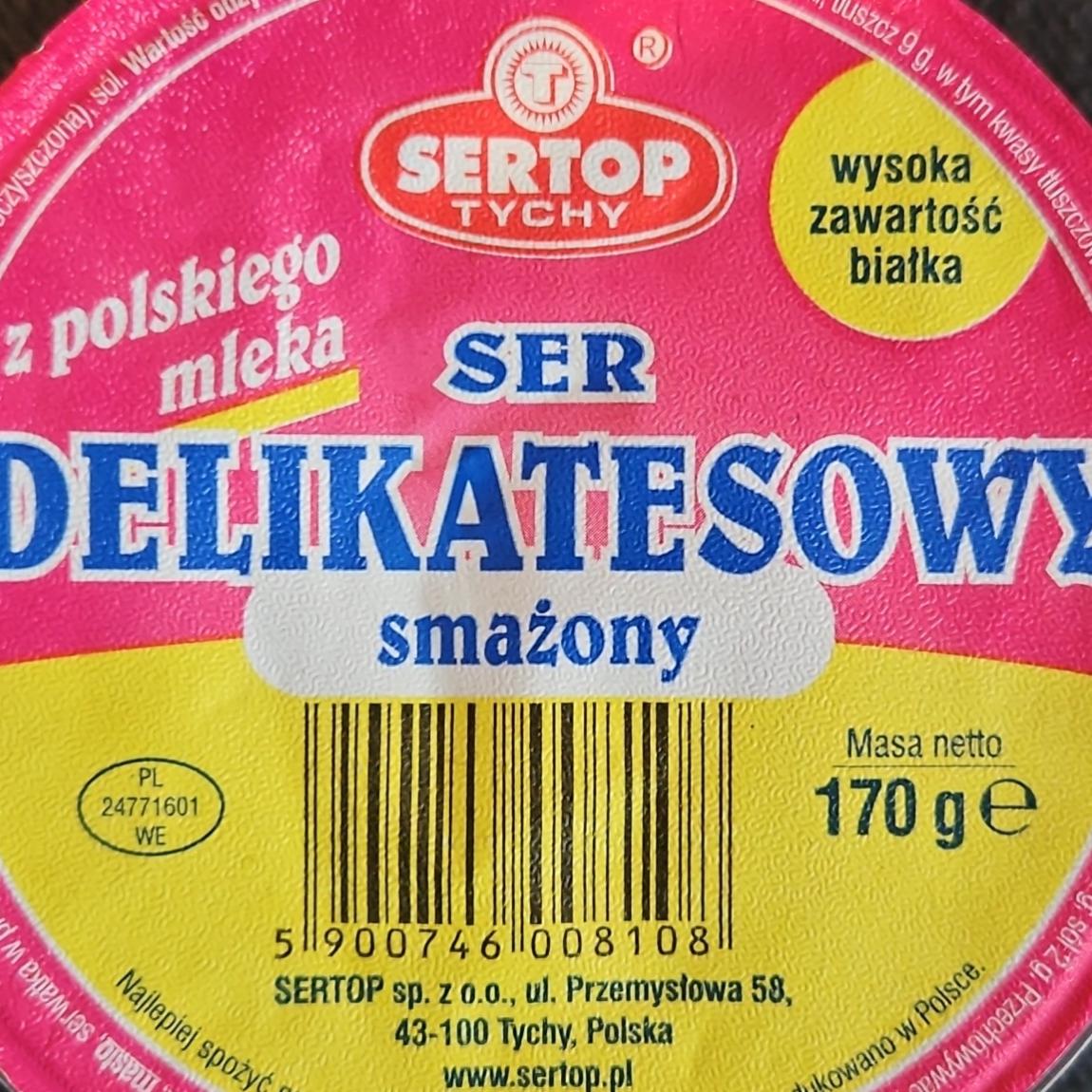 Zdjęcia - Ser delikatesowy smażony Sertop Tychy