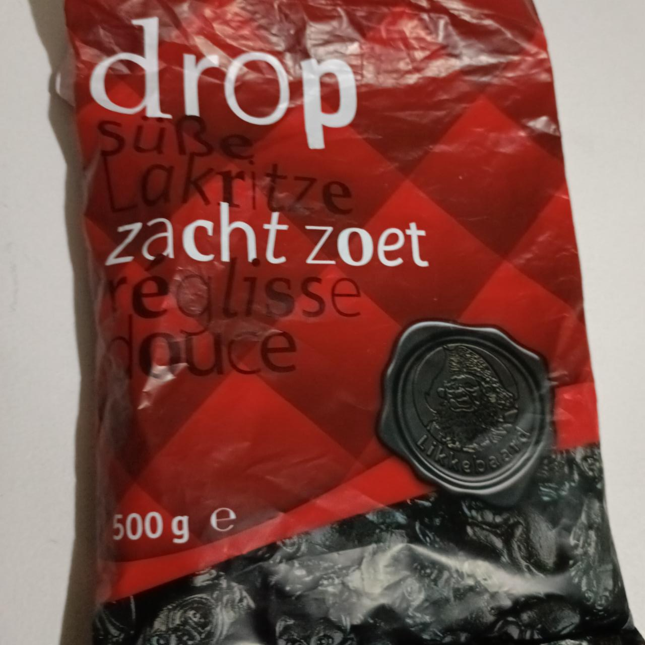 Zdjęcia - drop zacht zoet